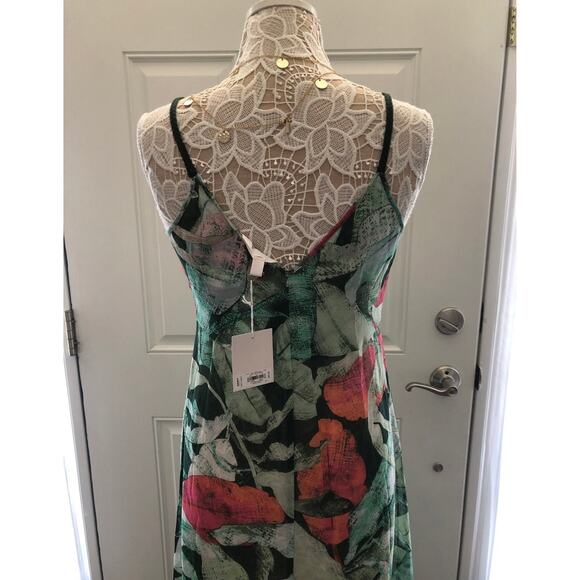 NWT green floral beach pool Maxi Dressby by Lauren Conrad size XS - Picture 6 of 12